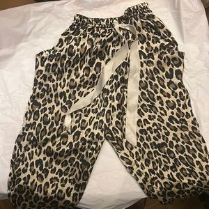 Super Baby leopard print pants